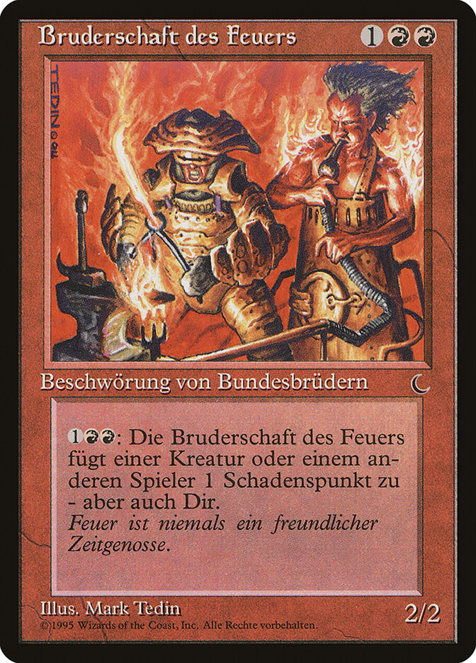 Brothers of Fire (German) - "Bruderschaft des Feuers"