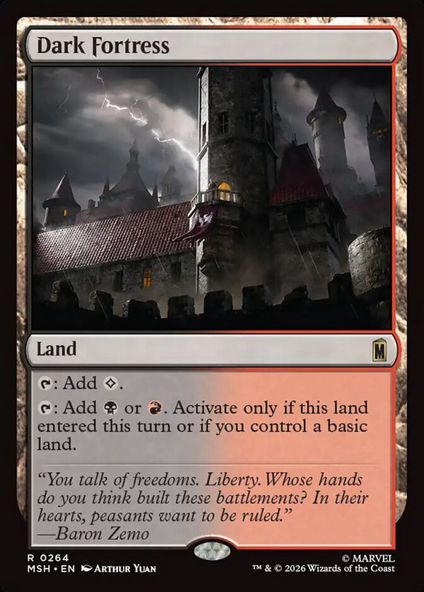 Dark Fortress - Magic: The Gathering