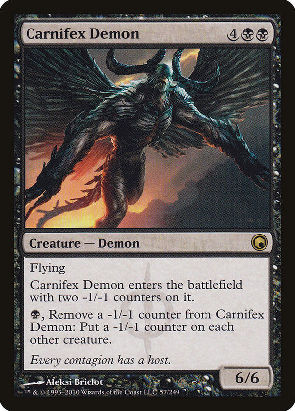Carnifex Demon - Magic: The Gathering