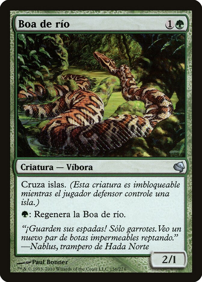 River Boa (Spanish) - "Boa de rio"
