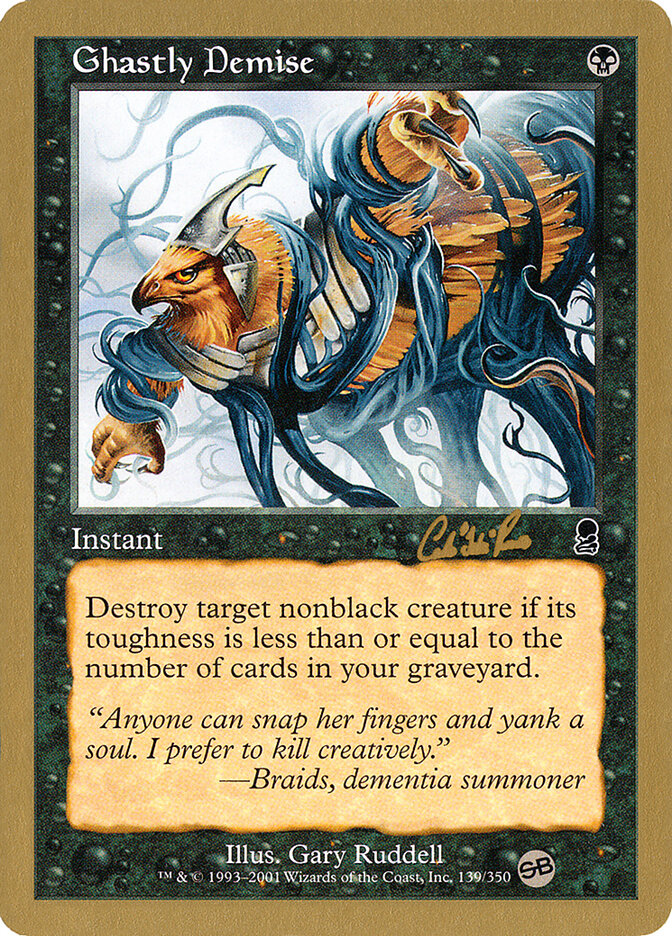 Ghastly Demise - 2002 Carlos Romao (ODY) (SB)