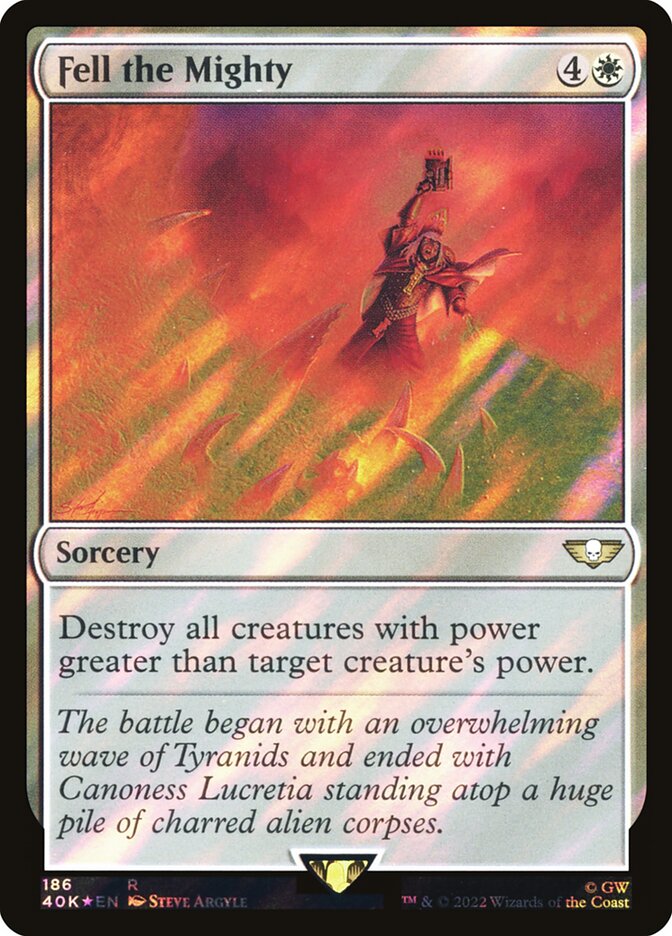 Fell the Mighty (Surge Foil)