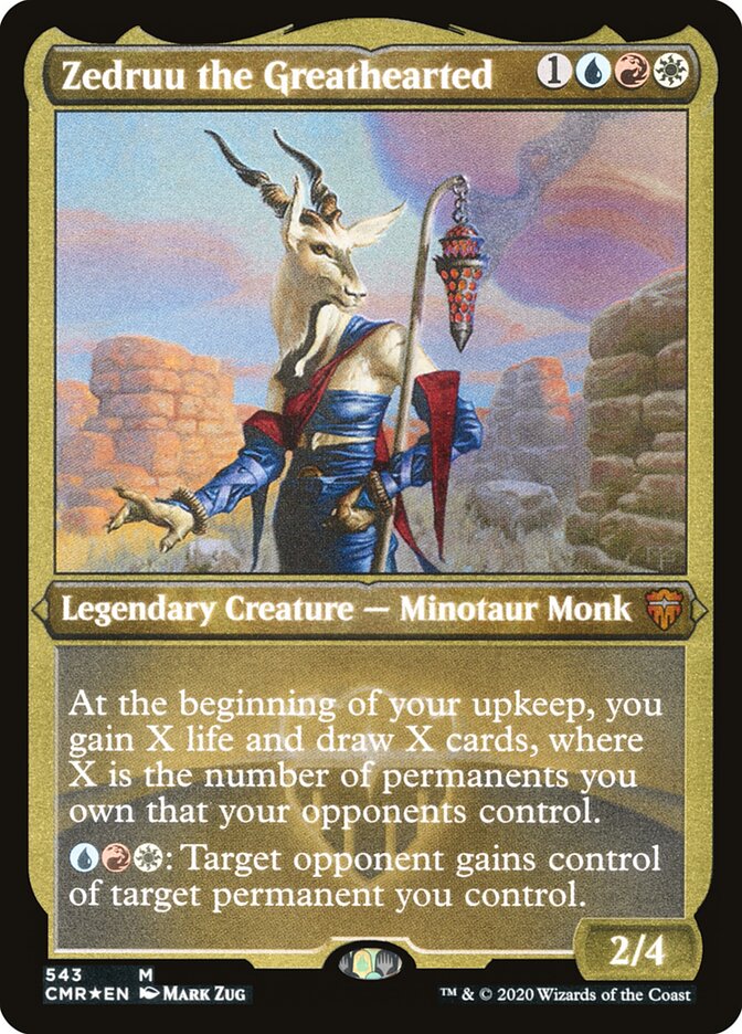 Zedruu the Greathearted (Foil Etched)