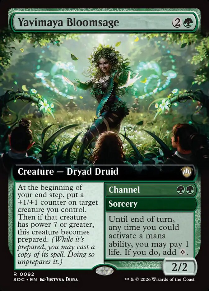 Yavimaya Bloomsage (Extended Art)