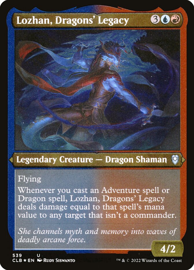 Lozhan, Dragons' Legacy (Foil Etched)