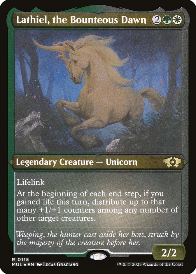 Lathiel, the Bounteous Dawn (Foil Etched)