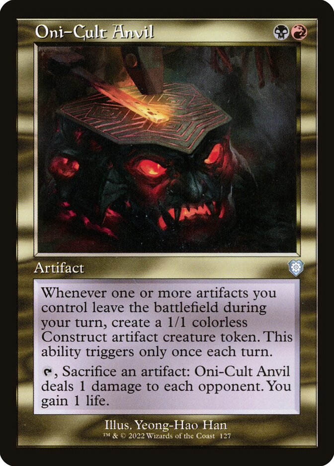 Oni-Cult Anvil (Retro Frame)