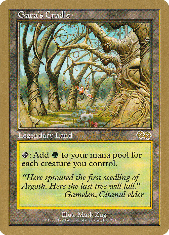 Gaea's Cradle - 1999 Matt Linde (USG)