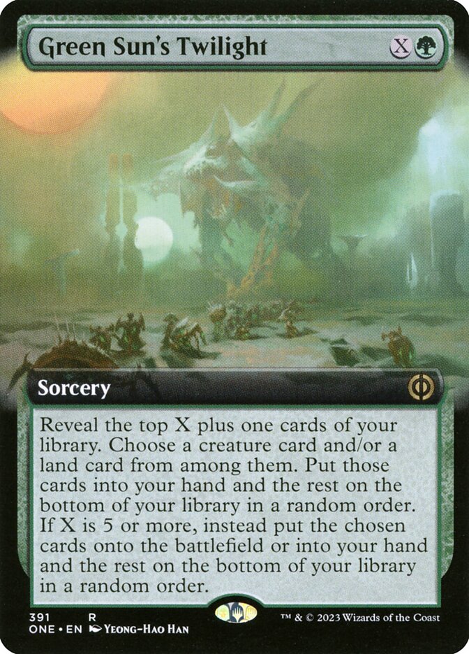 Green Sun's Twilight (Extended Art)