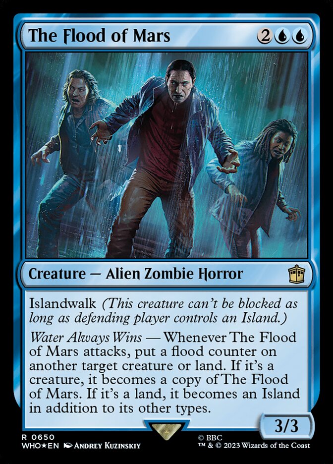 The Flood of Mars (Surge Foil)