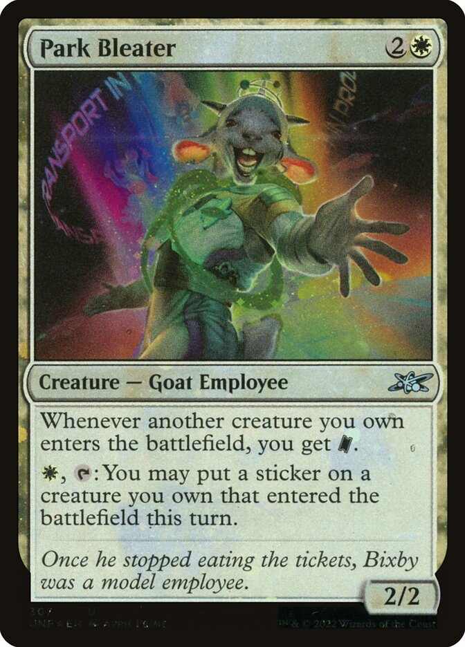 Park Bleater (Galaxy Foil)