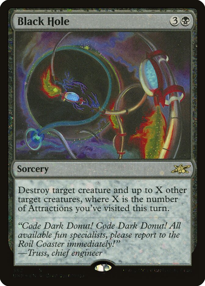 Black Hole (Galaxy Foil)