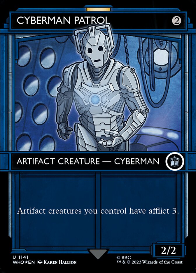Cyberman Patrol (Showcase) (Surge Foil)