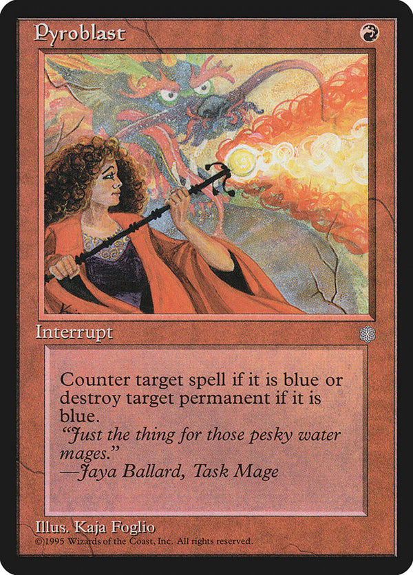 Pyroblast - Magic: The Gathering