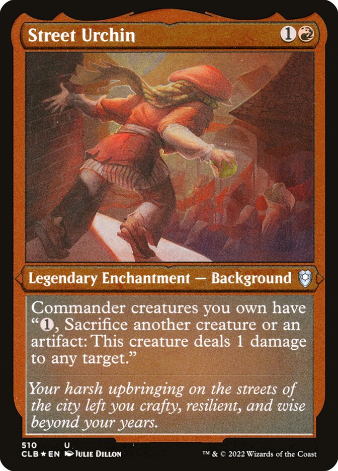 Street Urchin (Foil Etched)