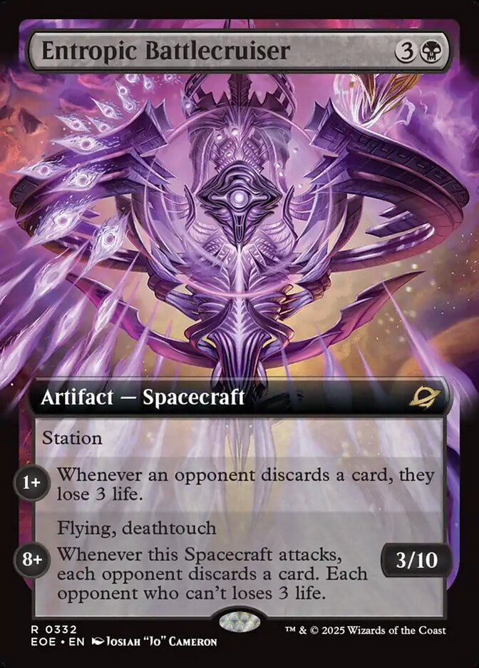 Entropic Battlecruiser (Extended Art)