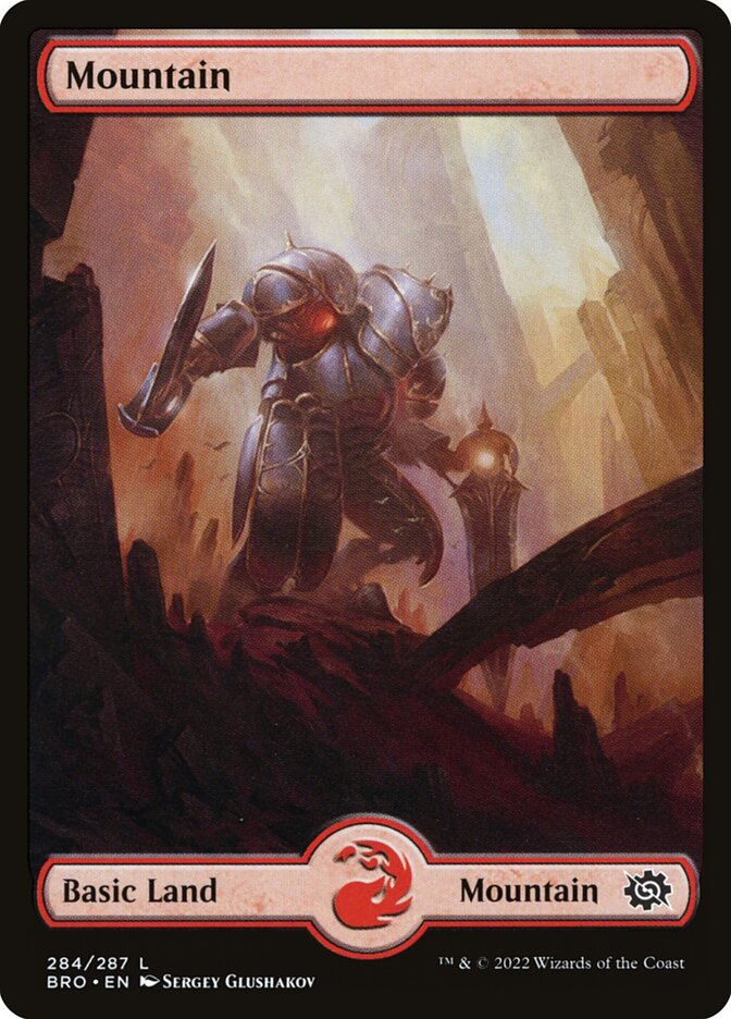 Mountain (284) - Full Art