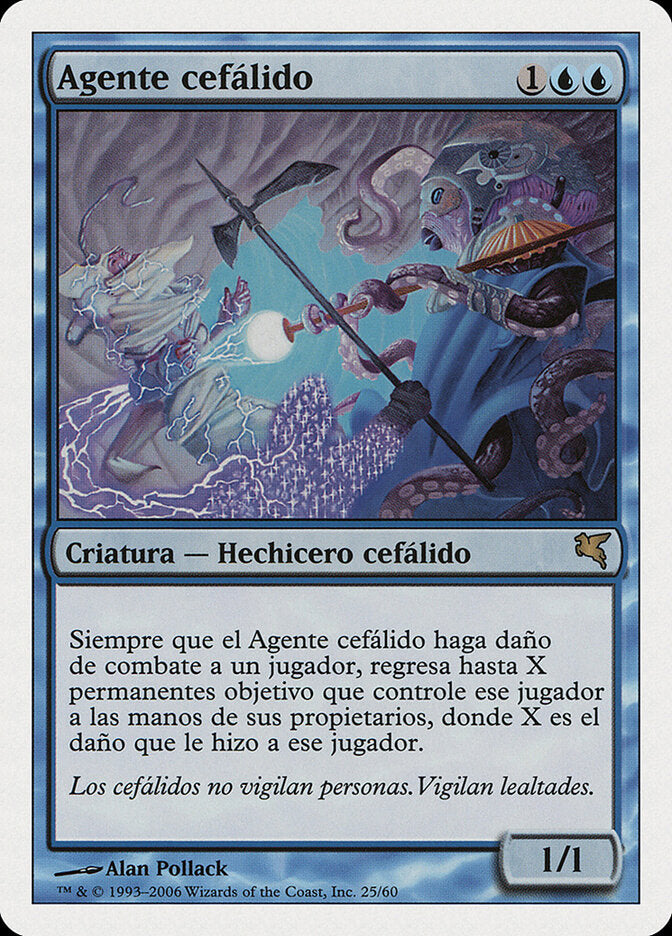 Cephalid Constable (Spanish) - "Agente cefálido"