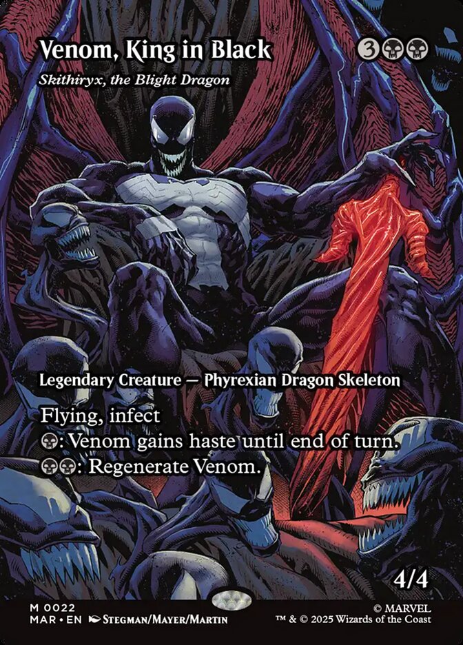 Venom, King in Black - Skithiryx, the Blight Dragon (Borderless)