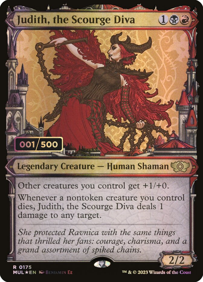 Judith, the Scourge Diva (Serial Numbered)