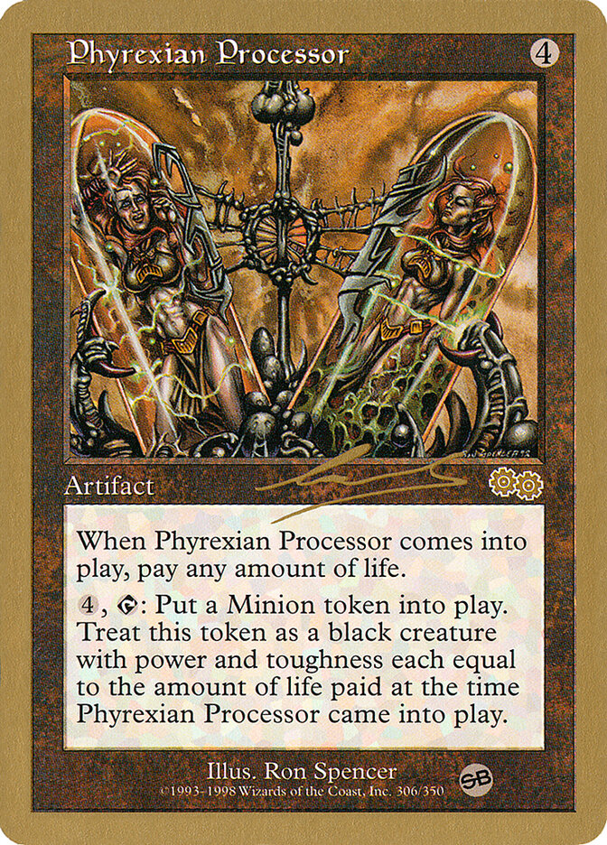 Phyrexian Processor - 2000 Nicolas Labarre (USG) (SB)
