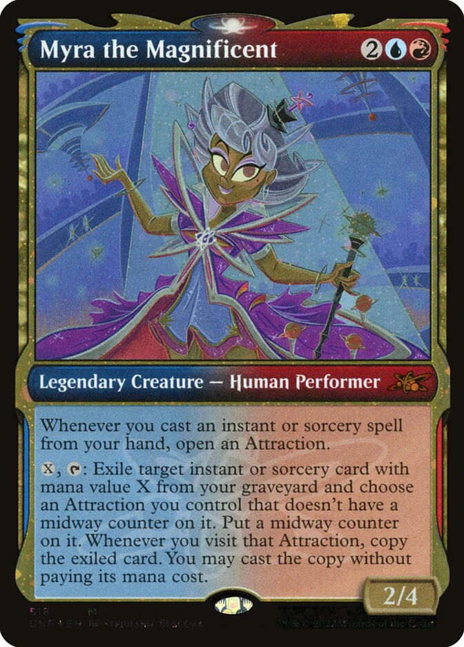 Myra the Magnificent (Showcase) (Galaxy Foil)