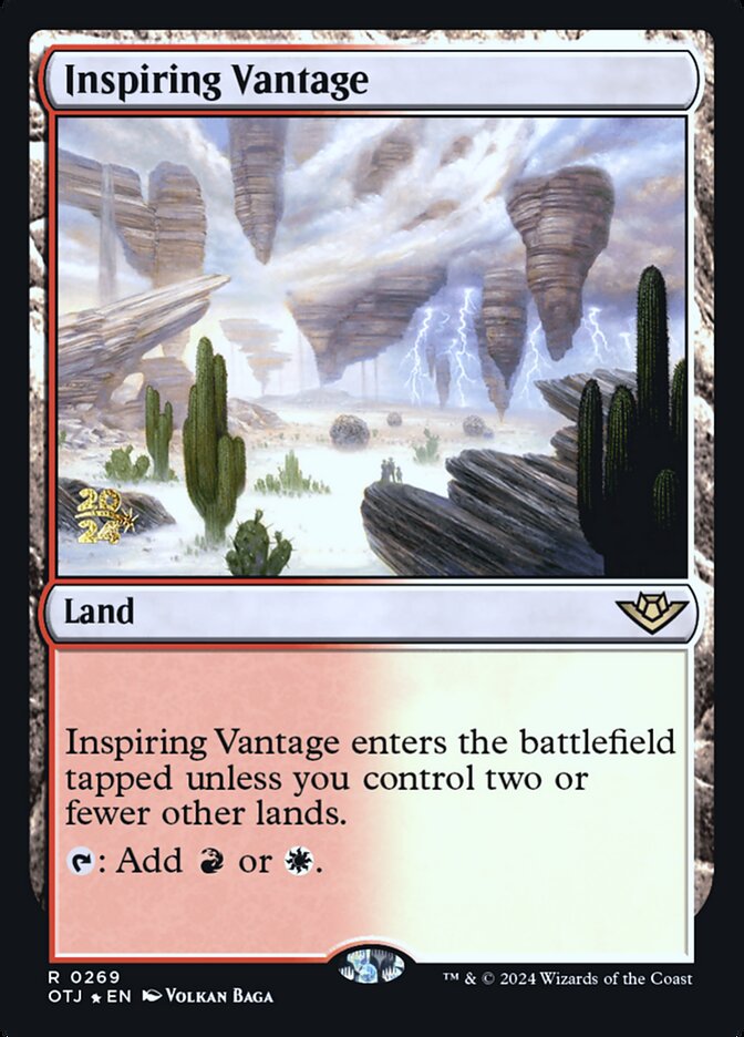 Inspiring Vantage (OTJ)