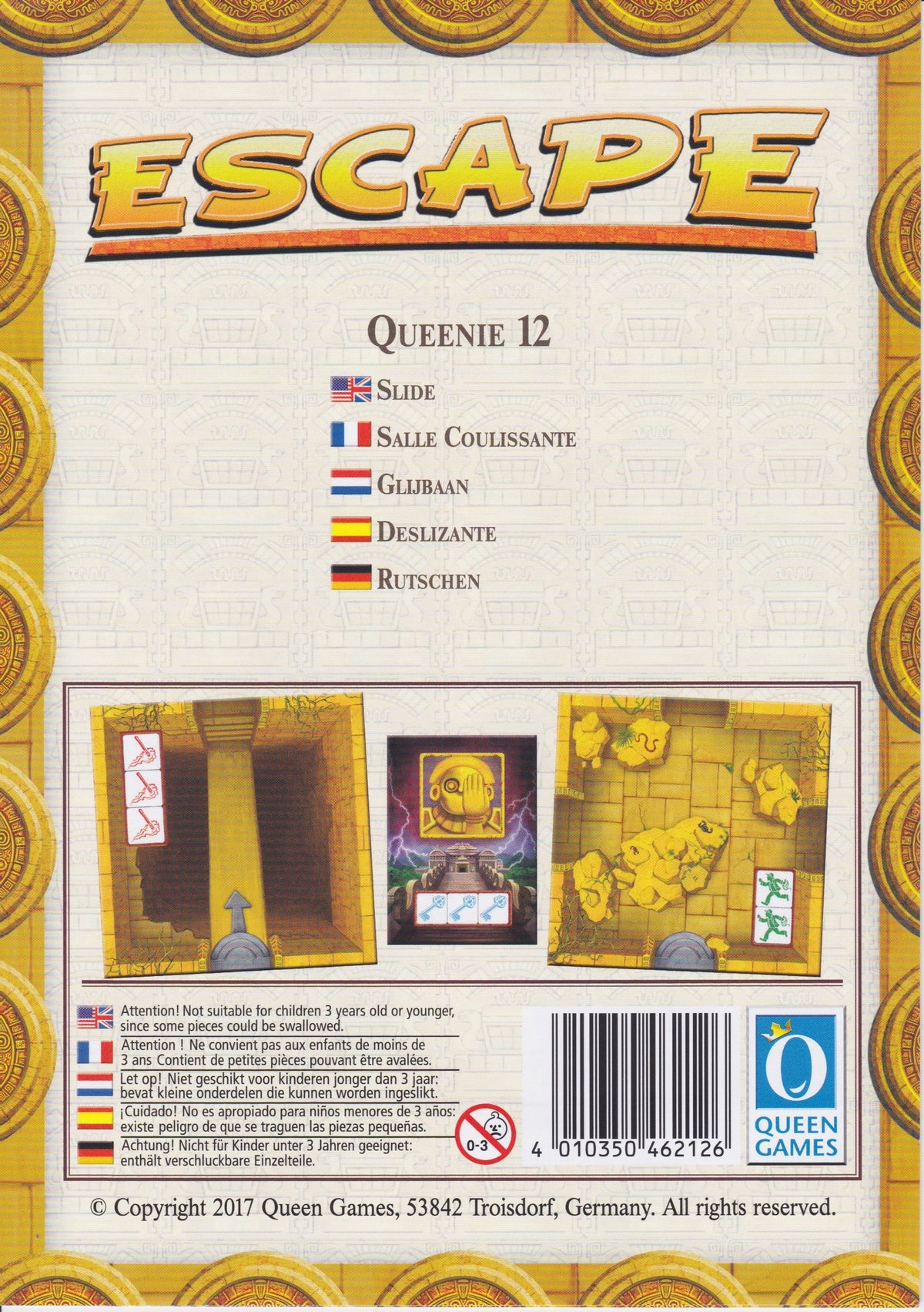 Escape: The Curse of the Temple – Queenie 12: Slide