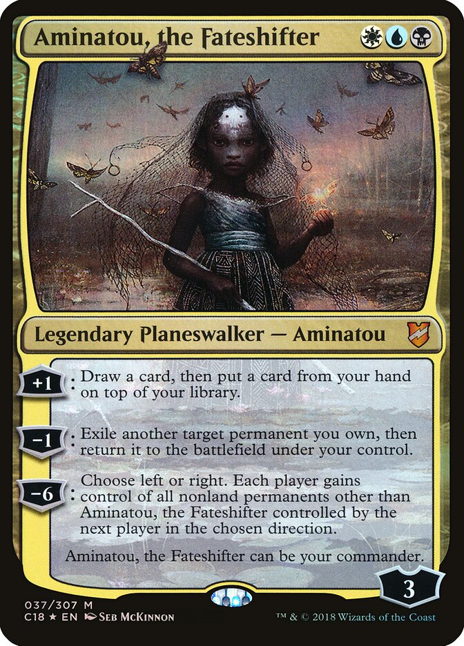 Aminatou, the Fateshifter (Commander 2018)
