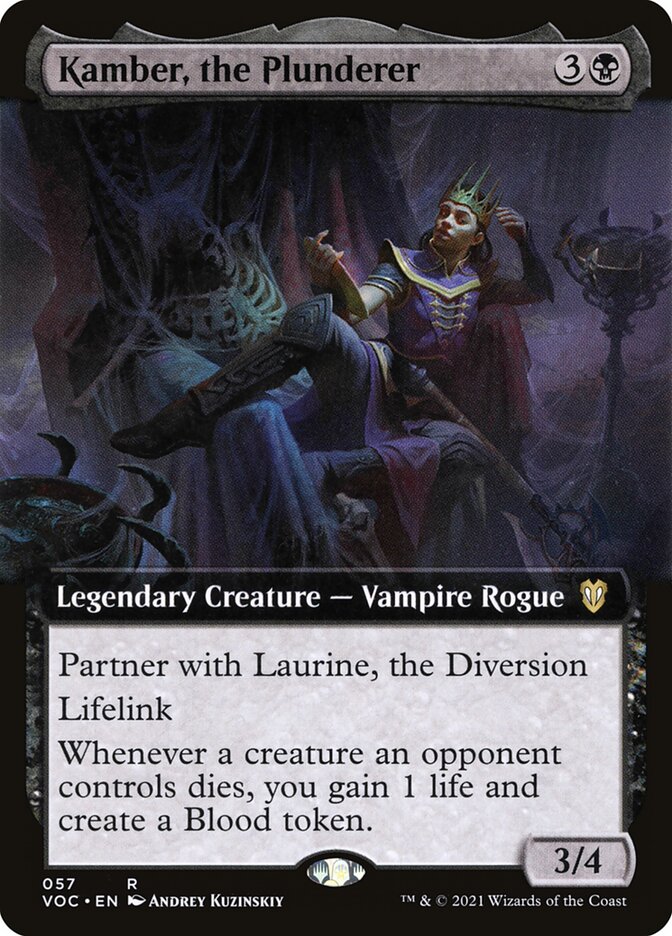 Kamber, the Plunderer (Extended Art)