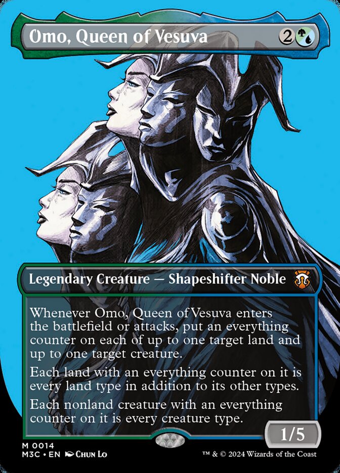 Omo, Queen of Vesuva (Borderless)