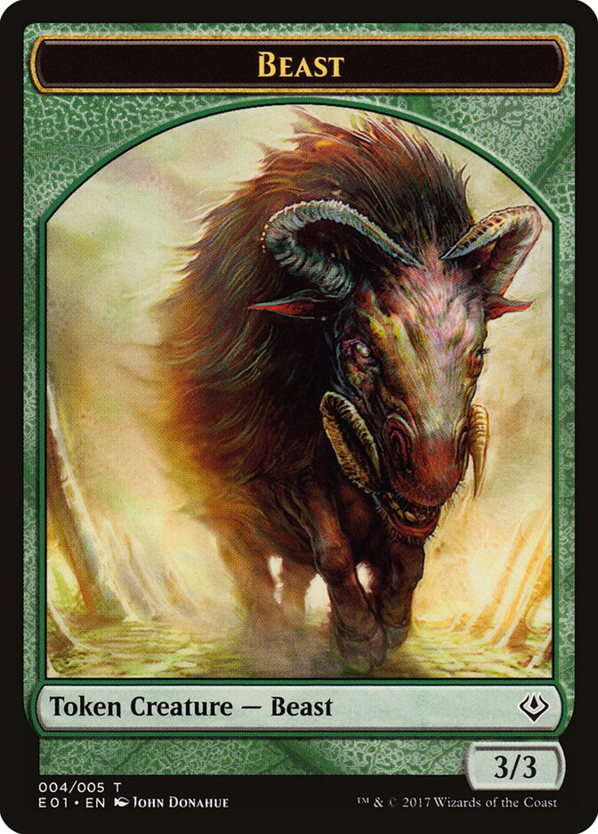 Beast (004) // Soldier Double-sided Token