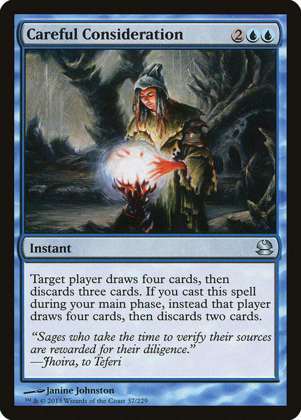 Careful Consideration - Magic: The Gathering