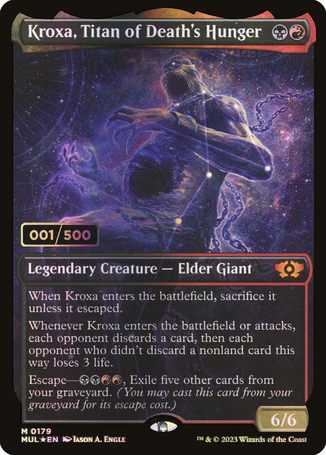 Kroxa, Titan of Death's Hunger (Serial Numbered)