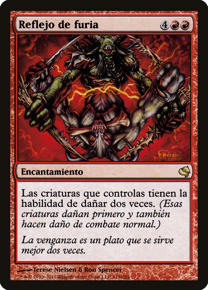 Rage Reflection (Spanish) - "Reflejo de furia"