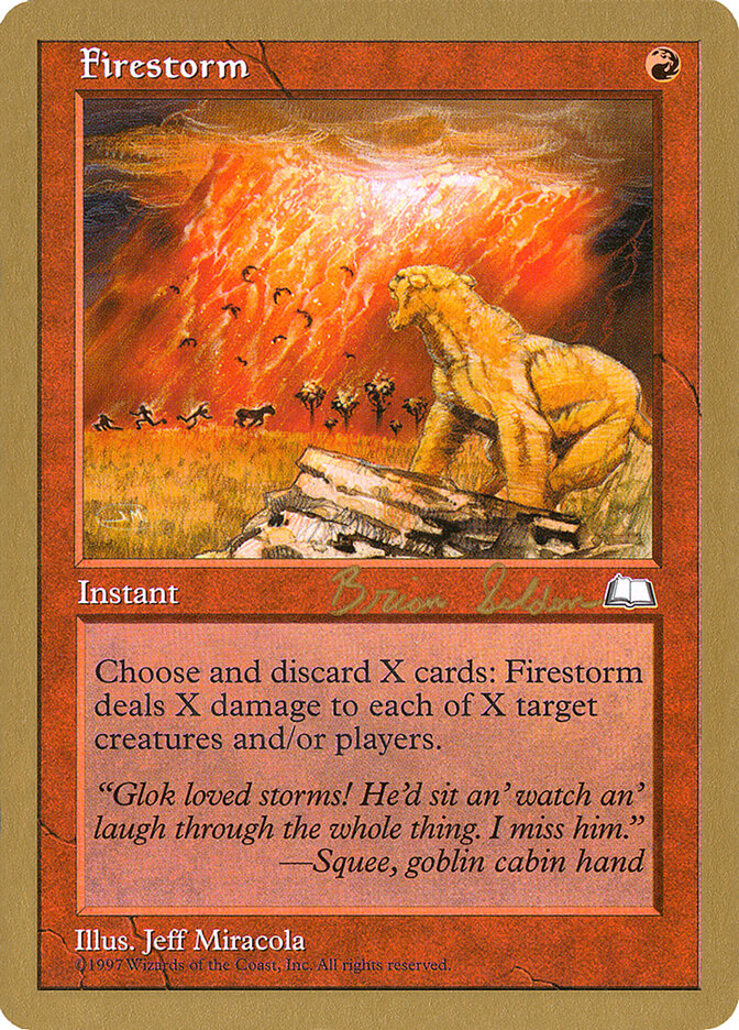 Firestorm - 1998 Brian Selden (WTH)