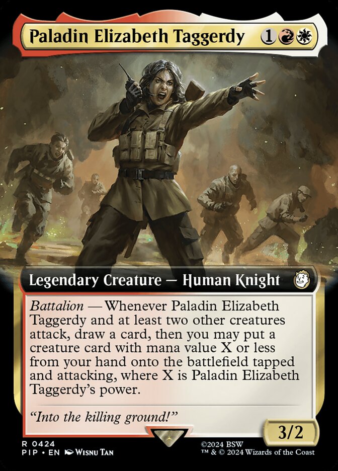Paladin Elizabeth Taggerdy (Extended Art)