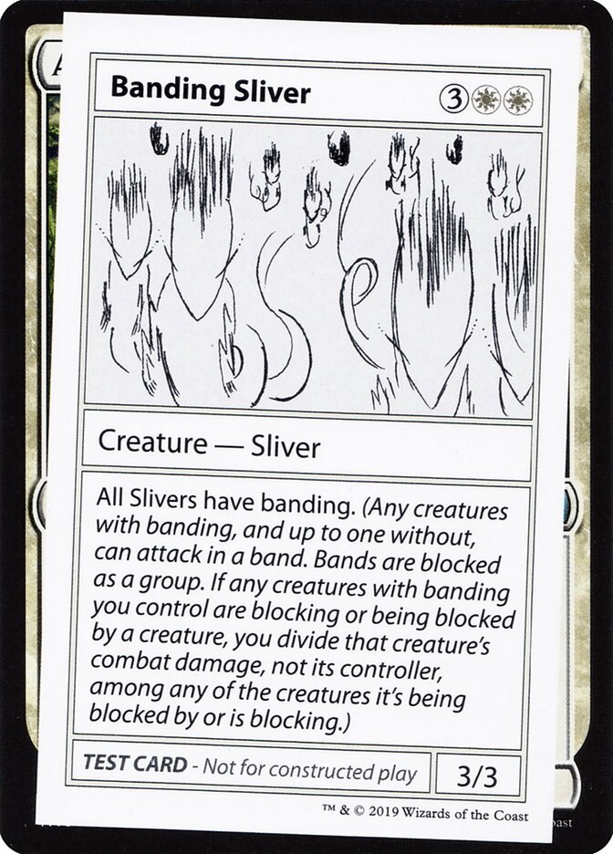 Banding Sliver (No PW Symbol)