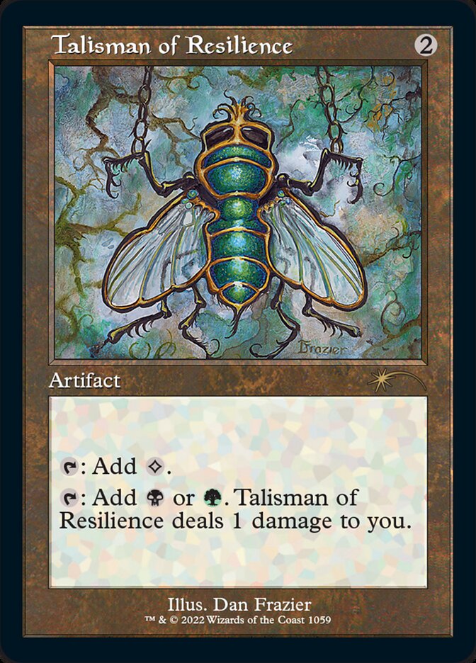 Talisman of Resilience (Retro Frame)