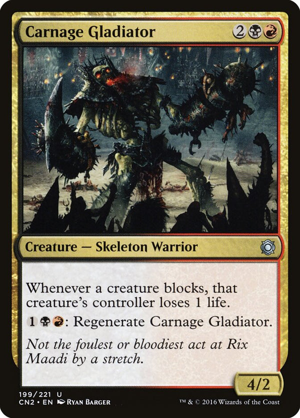 Carnage Gladiator - Magic: The Gathering