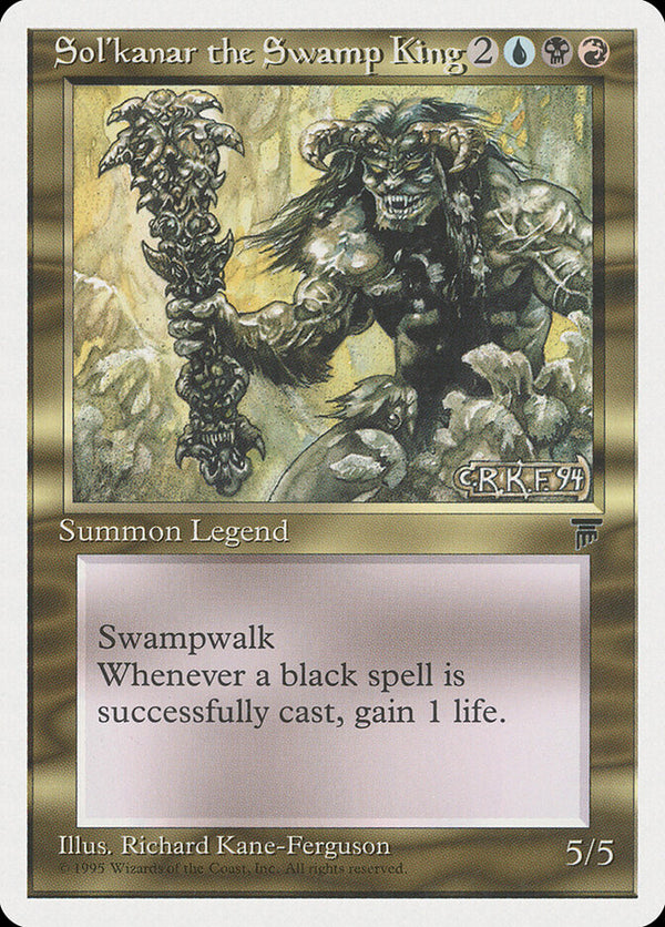 Sol'kanar the Swamp King - Magic: The Gathering