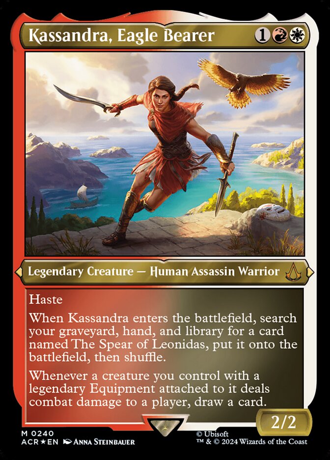 Kassandra, Eagle Bearer (Foil Etched)