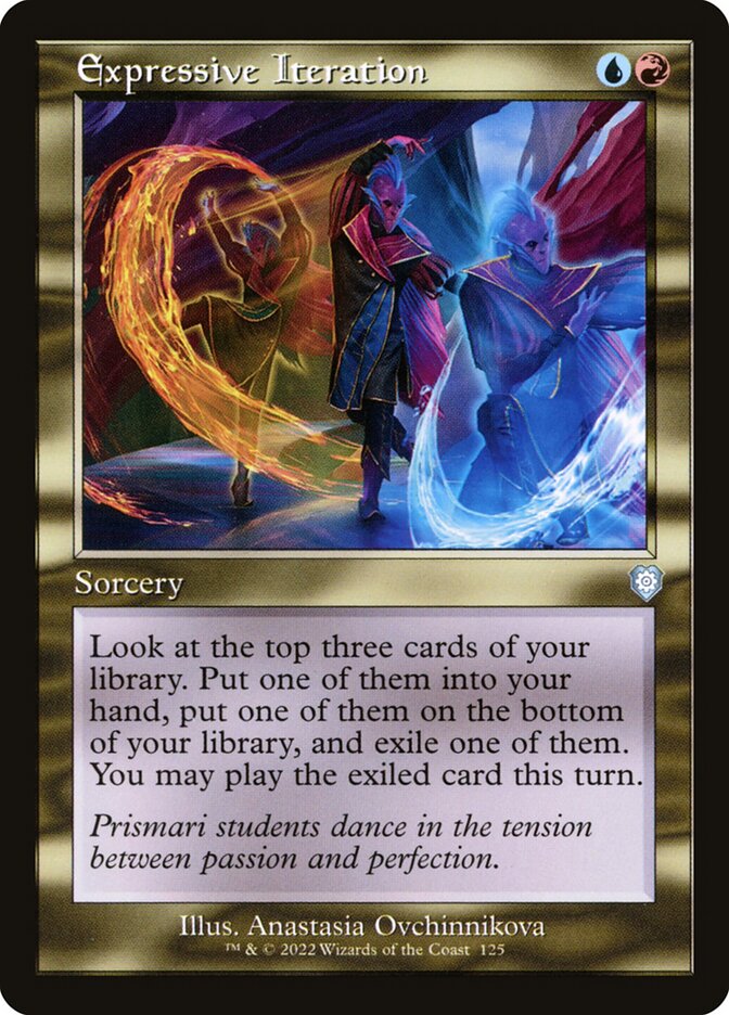 Expressive Iteration (Retro Frame)