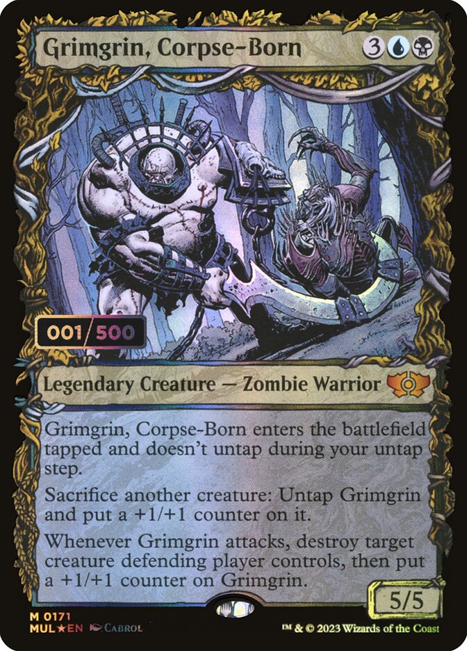 Grimgrin, Corpse-Born (Serial Numbered)