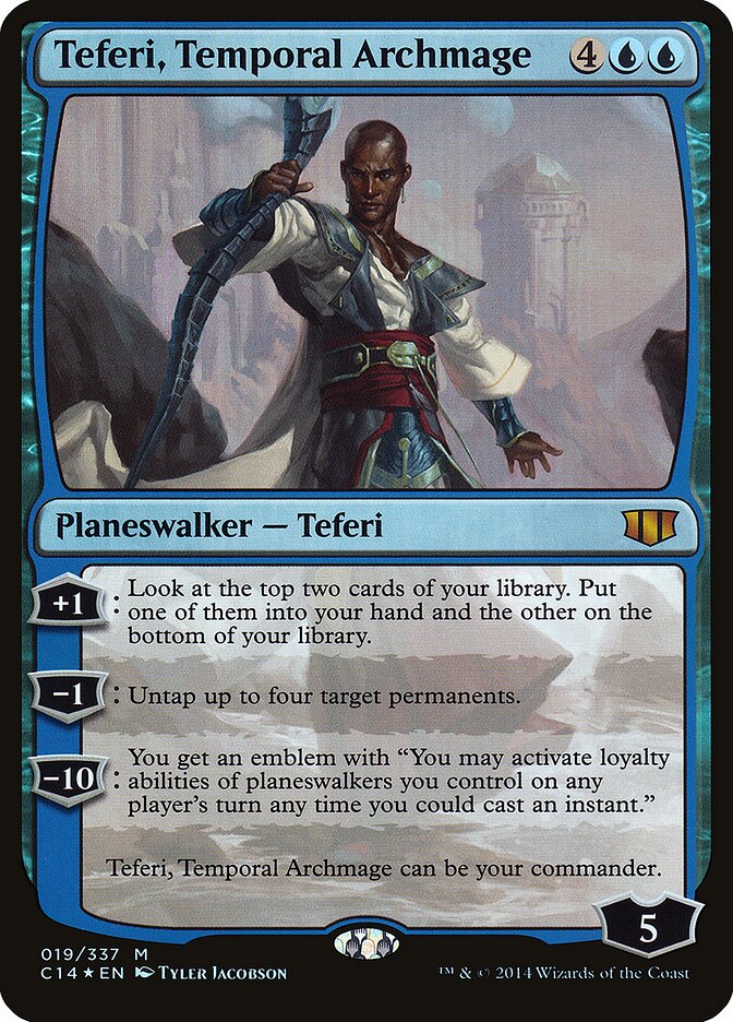 Teferi, Temporal Archmage (Commander 2014)