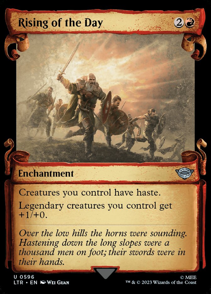 Rising of the Day (Showcase Scrolls)