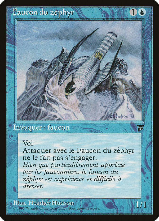 Zephyr Falcon (French) - "Faucon du zephyr"