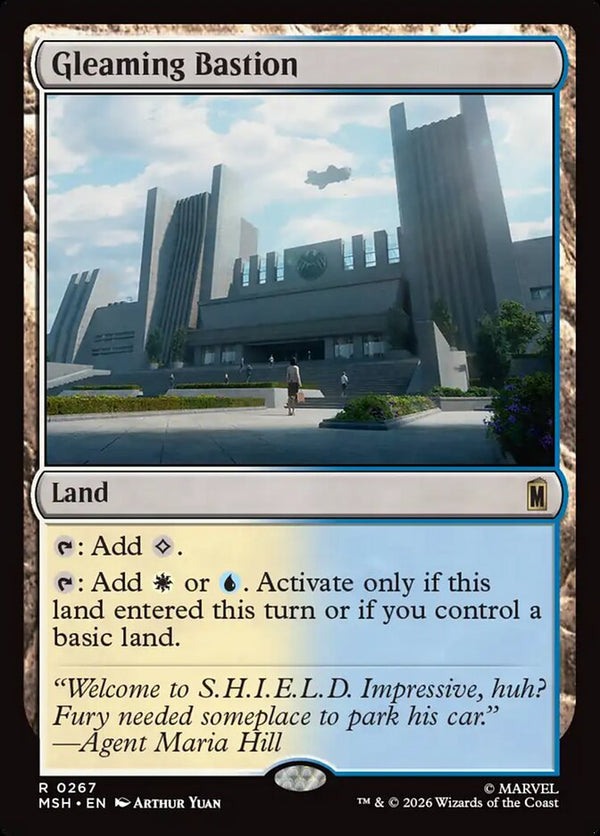 Gleaming Bastion - Magic: The Gathering