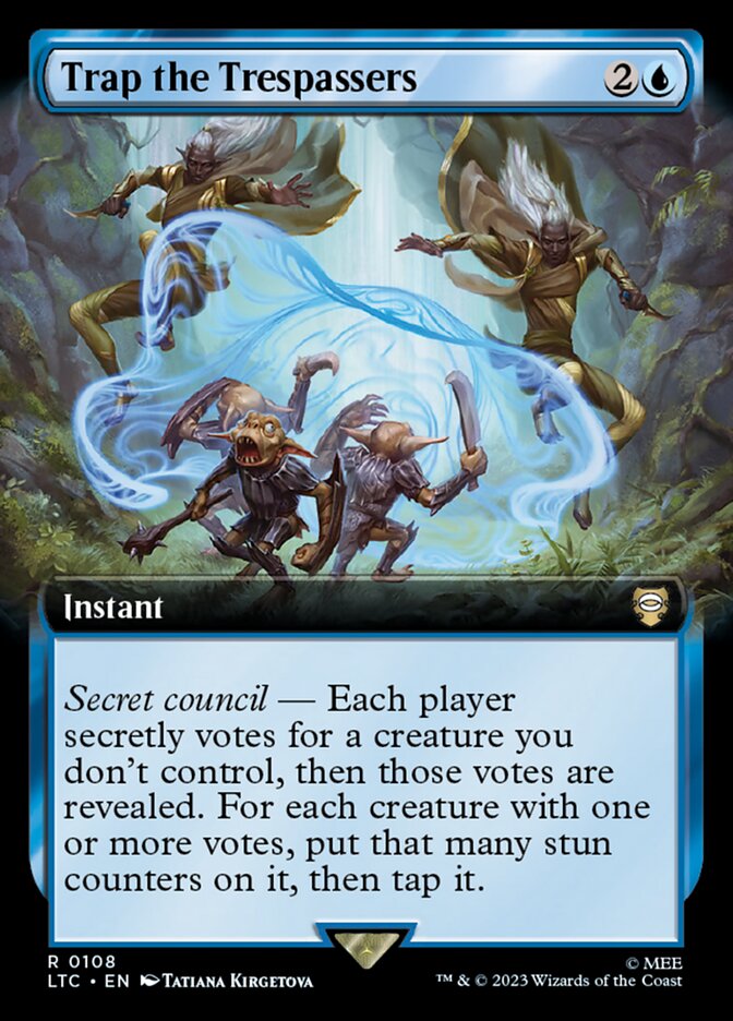 Trap the Trespassers (Extended Art)