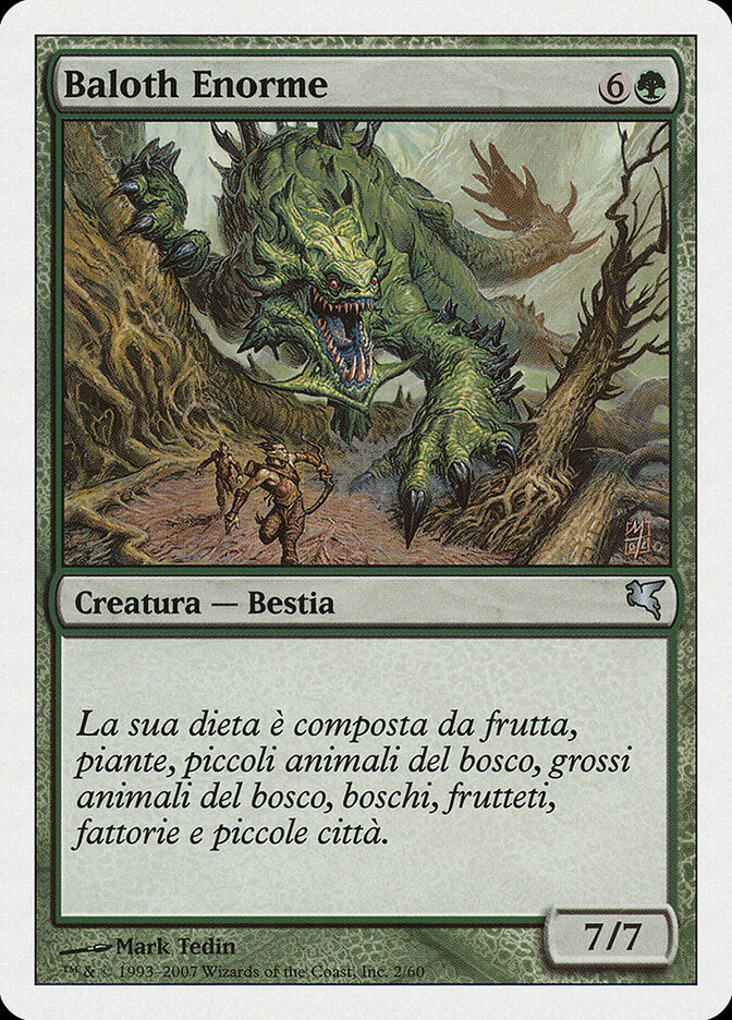 Enormous Baloth (Italian) - "Baloth Enorme" (K2)